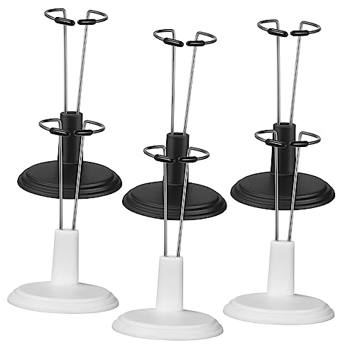 ORFOFE 6 Stück Teiliges Puppenständer Höhenverstellbar Weiße Schwarze Doll Support Racks Einfache Montage Verstellbare Doll Display Stands für Sammlungen Shops und Zuhause ORFOFE 6 Stück Teiliges Puppenständer Höhenverstellbar Weiße Schwarze Doll Support Racks Einfache Montage Verstellbare Doll Display Stands für Sammlungen Shops und Zuhause von ORFOFE