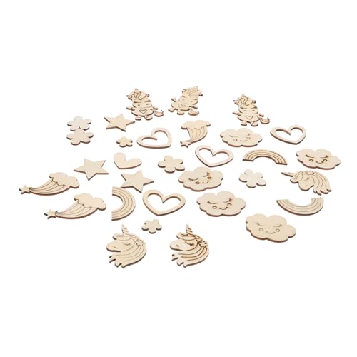 ORFOFE 60 Stück Teiliges DIY Holz Einhorn zum Bemalen für Kreative Langlebige Holzfiguren Buntes Malspaß Bastelspielzeug Fantasie und Malfertigkeiten ORFOFE 60 Stück Teiliges DIY Holz Einhorn zum Bemalen für Kreative Langlebige Holzfiguren Buntes Malspaß Bastelspielzeug Fantasie und Malfertigkeiten von ORFOFE