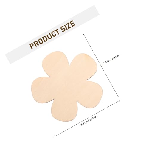 ORFOFE 60 Stück Teiliges Holzblumen deko Naturbelassene Unvollendete Holzscheiben für DIY Basteln zum Bemalen und Verzieren Vielseitige Holzplättchen für Kreative Dekoration ORFOFE 60 Stück Teiliges Holzblumen deko Naturbelassene Unvollendete Holzscheiben für DIY Basteln zum Bemalen und Verzieren Vielseitige Holzplättchen für Kreative Dekoration von ORFOFE