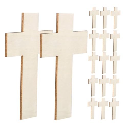ORFOFE 60 Stück Teiliges Holzkreuze Basteln Unbemalte Holzscheiben zum Bemalen DIY Dekoration Ostern Frühling Blanko Holzplättchen für Kunsthandwerk und Etiketten ORFOFE 60 Stück Teiliges Holzkreuze Basteln Unbemalte Holzscheiben zum Bemalen DIY Dekoration Ostern Frühling Blanko Holzplättchen für Kunsthandwerk und Etiketten von ORFOFE