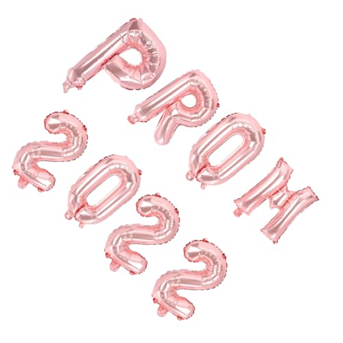 ORFOFE 8 Stück Teiliges Ballon Dekorationsset Prom Abschlussfeier Stilvolle Roségoldene Aluminiumfolie Ballons Langlebig Party Requisite für Abschluss Saison und Fotodeko ORFOFE 8 Stück Teiliges Ballon Dekorationsset Prom Abschlussfeier Stilvolle Roségoldene Aluminiumfolie Ballons Langlebig Party Requisite für Abschluss Saison und Fotodeko von ORFOFE