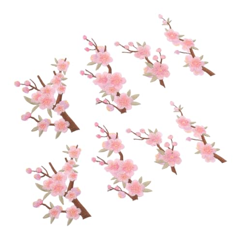 ORFOFE 8 Stück Teiliges Bestickte Blumen-applikationen Pfirsichblüten Stickerei Patches zum Aufnähen Strapazierfähige Stoffaufnäher für Kleidung Jeans Rucksäcke DIY Nähzubehör ORFOFE 8 Stück Teiliges Bestickte Blumen-applikationen Pfirsichblüten Stickerei Patches zum Aufnähen Strapazierfähige Stoffaufnäher für Kleidung Jeans Rucksäcke DIY Nähzubehör von ORFOFE
