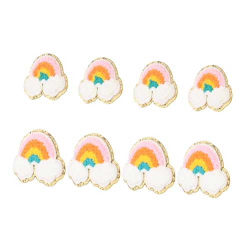 ORFOFE 8 Stück Teiliges Chenille Regenbogen Stickerei Aufnäher zum Aufbügeln und Aufnähen Vielseitige DIY Kleidung Patches für Jacken Jeans Hüte Dekoration und Reparatur von Löchern ORFOFE 8 Stück Teiliges Chenille Regenbogen Stickerei Aufnäher zum Aufbügeln und Aufnähen Vielseitige DIY Kleidung Patches für Jacken Jeans Hüte Dekoration und Reparatur von Löchern von ORFOFE
