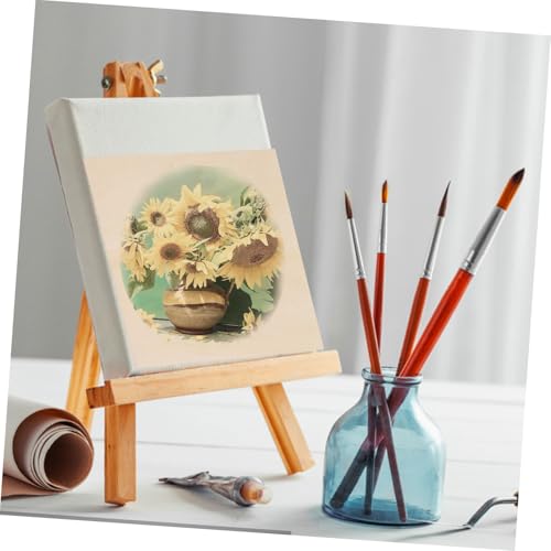 ORFOFE 8 Stück Teiliges Unbehandelte Holzscheiben Robuste DIY Holzplatten für Basteln Malen Gravur und Kreative Handarbeiten Vielseitig für Dekoration und Kunstprojekte von ORFOFE