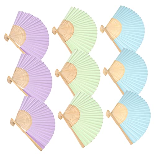 ORFOFE 9 Stück Teiliges Set Faltbarer Papierfächer Bunte Diy Malfächer für Leichte Faltbare Bastelfächer zum Bemalen Kreative Handwerksmaterialien für Zuhause und Schulunterricht ORFOFE 9 Stück Teiliges Set Faltbarer Papierfächer Bunte Diy Malfächer für Leichte Faltbare Bastelfächer zum Bemalen Kreative Handwerksmaterialien für Zuhause und Schulunterricht von ORFOFE