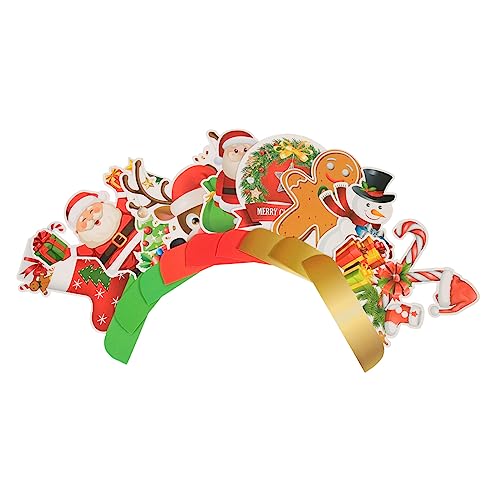 ORFOFE 9 Stück Teiliges Weihnachtsdeko Honigwaben Kugel aus Kreative Tischdekoration Weihnachtsmotive Installieren Festliche Party und Xmas Atmosphäre von ORFOFE
