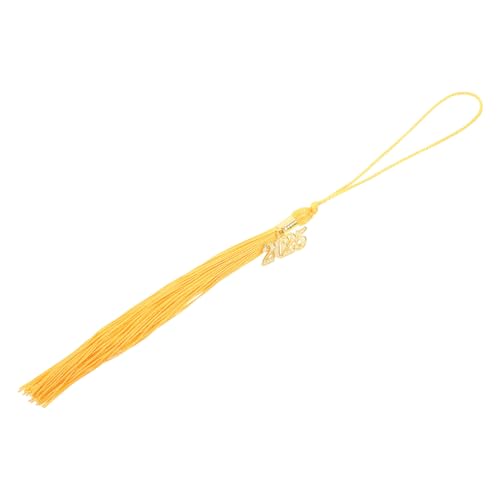 ORFOFE Abschlusskappen Quaste mit Goldenem Charm Polyester Abschlusskappenanhänger Stilvolle und Leicht Anbringbare Abschlussdekoration für Bachelor und Abschlussfeier ORFOFE Abschlusskappen Quaste mit Goldenem Charm Polyester Abschlusskappenanhänger Stilvolle und Leicht Anbringbare Abschlussdekoration für Bachelor und Abschlussfeier von ORFOFE