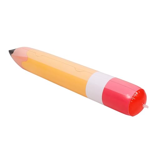 ORFOFE Aufblasbare Bleistift Dekoration PVC Bleistiftballon für Schulanfang Orange für Klassenzimmer Party Dekoration Leicht und Langlebig ORFOFE Aufblasbare Bleistift Dekoration PVC Bleistiftballon für Schulanfang Orange für Klassenzimmer Party Dekoration Leicht und Langlebig von ORFOFE