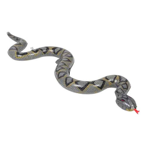ORFOFE Aufblasbare Schlange Ballon Realistische Fake Snake Party Deko Zubehör Wiederverwendbar Für Geburtstags Dschungelthemen Feiern von ORFOFE