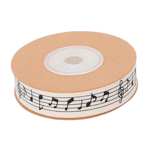 ORFOFE Baumwollband Musikcharakter Bedrucktes Geschenkband Langlebiges Bastelband für Geschenkverpackung Blumenwickeln Partydeko und DIY Projekte Wiederverwendbar Frei Zuschneidbar ORFOFE Baumwollband Musikcharakter Bedrucktes Geschenkband Langlebiges Bastelband für Geschenkverpackung Blumenwickeln Partydeko und DIY Projekte Wiederverwendbar Frei Zuschneidbar von ORFOFE