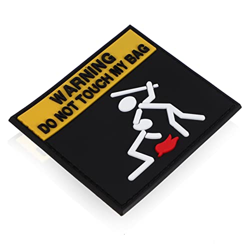 ORFOFE Bestickter Warnpatch zum Aufkleben Kreativer Klettaufnäher für DIY Kleidung Rucksäcke Jacken Einfach Anzubringen zum Reparieren und Dekorieren von Textilien ORFOFE Bestickter Warnpatch zum Aufkleben Kreativer Klettaufnäher für DIY Kleidung Rucksäcke Jacken Einfach Anzubringen zum Reparieren und Dekorieren von Textilien von ORFOFE
