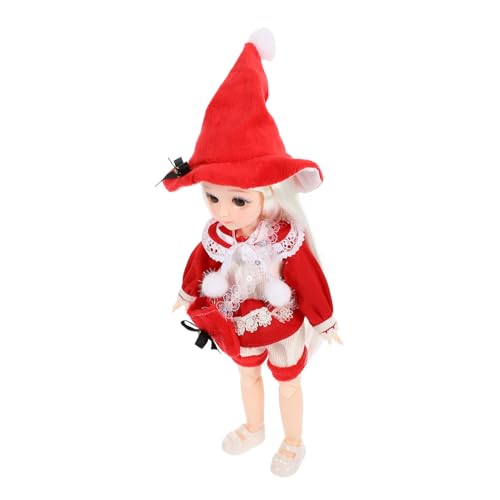 ORFOFE Bjd Gelenkpuppe Lebensecht mit Kleidung Schuhe Hut Schultertasche Realistische Kleine Gelenkspielzeug Puppe für Sammler von ORFOFE