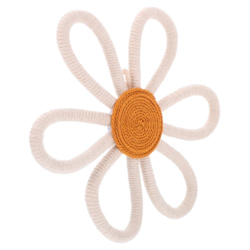 ORFOFE Boho Blüten Wanddeko Mittel Weiß aus Baumwollseil Gewebte Blüten Wanddekoration Kinderzimmer Mädchen Romantische Einzigartige und Stilvolle Wandgestaltung ORFOFE Boho Blüten Wanddeko Mittel Weiß aus Baumwollseil Gewebte Blüten Wanddekoration Kinderzimmer Mädchen Romantische Einzigartige und Stilvolle Wandgestaltung von ORFOFE