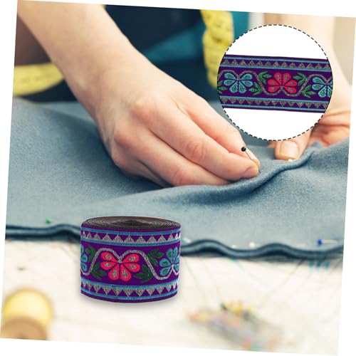 ORFOFE Breites Ethno jacquardband Farbecht und Elegant Vielseitiges DIY webband zum Nähen und Basteln für Kleidung Taschen Persönliche und Professionelle Handarbeiten von ORFOFE