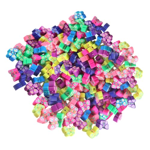 ORFOFE Bunte Schmetterling Perlen Weicher Polymer Clay DIY Armband Bastelmaterial Kreative Schmuckherstellung Zubehör ORFOFE Bunte Schmetterling Perlen Weicher Polymer Clay DIY Armband Bastelmaterial Kreative Schmuckherstellung Zubehör von ORFOFE