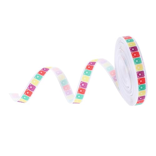 ORFOFE Cinco De Mayo Dekoratives Geschenkband Breit Mexikanisches Party Dekoband für Geschenkverpackung Blumenarrangements DIY Bastelprojekte Festliche Feierlichkeiten von ORFOFE