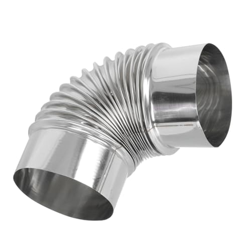 ORFOFE Edelstahl Ofenrohr Bogen Flue für Kaminofen Ofenabzug Flexibel und Feuerfest Installieren Geeignet für Holzheizung Camping und Wohnmobil Belüftung ORFOFE Edelstahl Ofenrohr Bogen Flue für Kaminofen Ofenabzug Flexibel und Feuerfest Installieren Geeignet für Holzheizung Camping und Wohnmobil Belüftung von ORFOFE