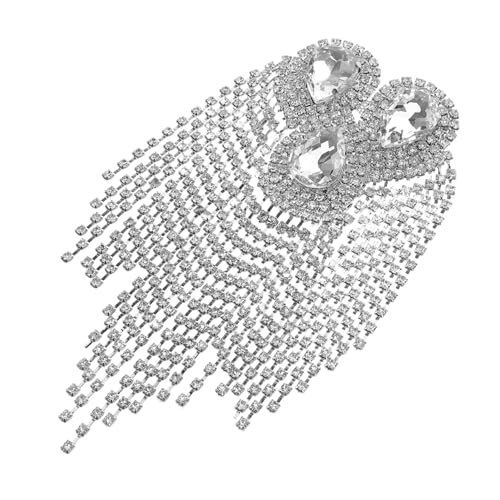 ORFOFE Epaulette mit Quaste und Strassbesatz Vintage Tassel Schulterklappe im Europäischen Stil Modisches Abzeichen für Anzug Party und Bankett Einzigartiges Design für Besondere Anlässe ORFOFE Epaulette mit Quaste und Strassbesatz Vintage Tassel Schulterklappe im Europäischen Stil Modisches Abzeichen für Anzug Party und Bankett Einzigartiges Design für Besondere Anlässe von ORFOFE