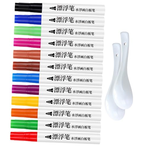 ORFOFE Erasierbare Whiteboard Marker Farben Wasser Malstifte Schwimmende Farbe Kreatives Paint Tool für Schule Zuhause Geschenk von ORFOFE