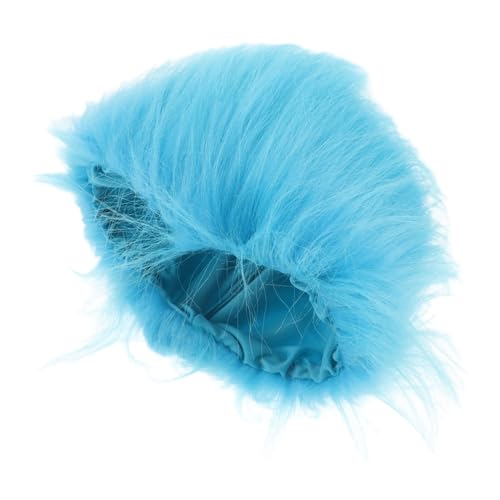 ORFOFE Flauschiges Haariges Kostüm stirnband aus Weichem Plüsch für Sportveranstaltungen und Halloween Bequemes Haarstirnband mit Lustiger Perücke Dekoratives Accessoire für Schulfeiern von ORFOFE
