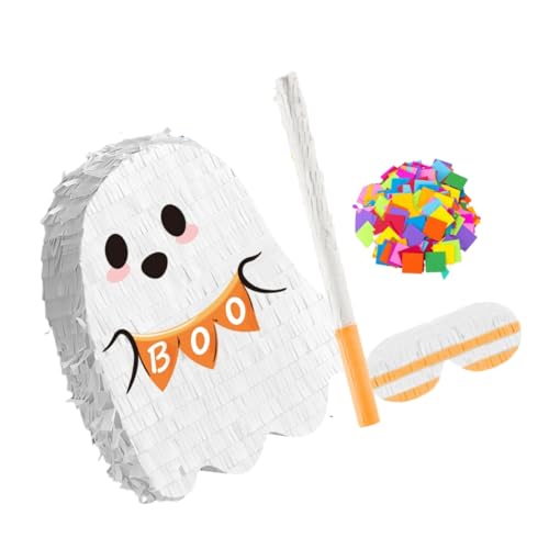 ORFOFE Halloween Pinata Geisterform Candy Halter Partydeko Hängend Für Indoor Outdoor Halloween Feier Outdoor ORFOFE Halloween Pinata Geisterform Candy Halter Partydeko Hängend Für Indoor Outdoor Halloween Feier Outdoor von ORFOFE