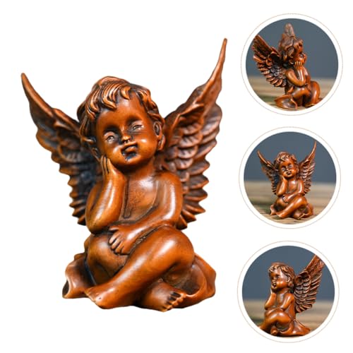 ORFOFE Handgefertigte Holzfigur aus Hochwertigem Buxusholz Filigrane Desktop Dekoration im Europäischen Stil Langlebige Kleine Skulptur für Wohn Bürogestaltung ORFOFE Handgefertigte Holzfigur aus Hochwertigem Buxusholz Filigrane Desktop Dekoration im Europäischen Stil Langlebige Kleine Skulptur für Wohn Bürogestaltung von ORFOFE