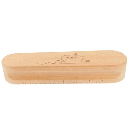 ORFOFE Handheld Nähklöppel aus Holz Anti scald Pressing Cloth Board für Näher und Quilter Praktisches DIY Bügelwerkzeug mit Beidseitigen Rillen zum Nähen und Bügeln Schutz für Hände und von ORFOFE