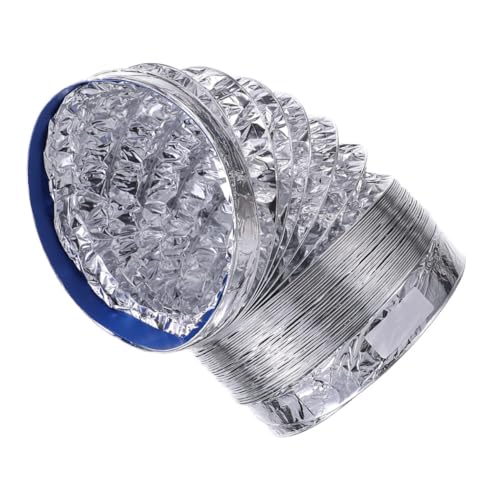 ORFOFE Hochtemperaturbeständiger Aluminiumfolie Abluftschlauch Dickwandiger Teleskopischer Luftkanal für Klima und Trocknerlüftung Robust und Effizient für Wohn und Gewerbebereiche ORFOFE Hochtemperaturbeständiger Aluminiumfolie Abluftschlauch Dickwandiger Teleskopischer Luftkanal für Klima und Trocknerlüftung Robust und Effizient für Wohn und Gewerbebereiche von ORFOFE