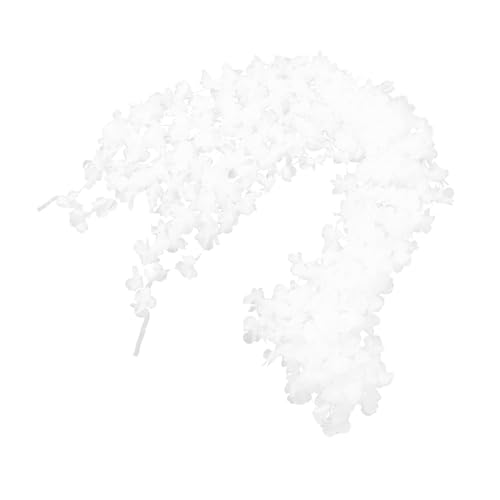 ORFOFE Hochzeit Kulisse Blumengirlande Vorhang Anhänger Sommerparty Outdoor Dekoration Blume Perlen Vorhang Wand Drapel Origination Für Hochzeitsfeier von ORFOFE