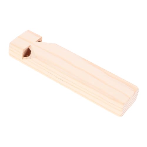 ORFOFE Holz Zugpfeife Musikinstrument DIY Blasinstrument aus Holz Sicher Glatt Oberfläche Kreatives für Jungen Mädchen Geburtstag Kindertag von ORFOFE