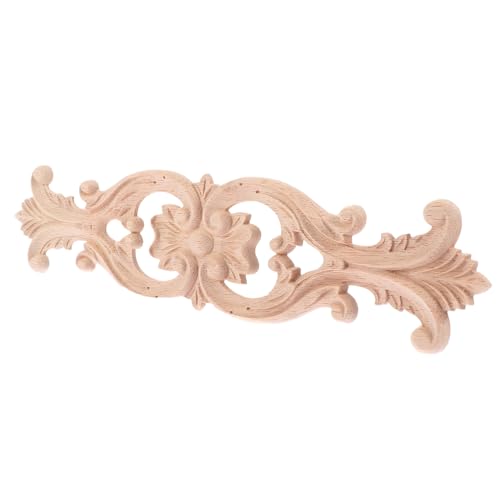 ORFOFE Holzornament Applikation Khaki Holzschnitzerei Möbeldeko Kabinett Verzierungen für Wohnzimmer Sideboard DIY Holzverzierung Elegante Wohnzimmertisch Dekoration ORFOFE Holzornament Applikation Khaki Holzschnitzerei Möbeldeko Kabinett Verzierungen für Wohnzimmer Sideboard DIY Holzverzierung Elegante Wohnzimmertisch Dekoration von ORFOFE