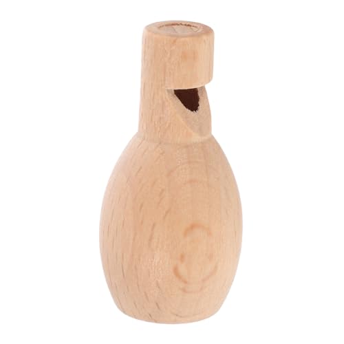 ORFOFE Holzpfeife DIY für Mini Musikinstrument aus Naturholz Sicheres DIY zur frühkindlichen Musikförderung Sanfter Ton für Mädchen und Jungen von ORFOFE
