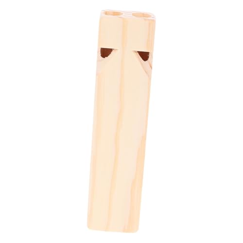 ORFOFE Holzpfeife Musikinstrument Kreatives für Jungen Mädchen Zugpfeife Pädagogisch Frühförderung Party Supplies von ORFOFE