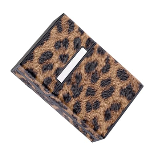ORFOFE Leopard Zigarettenetui Kapazität Schutzbox mit Magnetverschluss Tragbares Robustes Aufbewahrungsetui für Zigaretten Praktisches Flip case für Damen und Herren ORFOFE Leopard Zigarettenetui Kapazität Schutzbox mit Magnetverschluss Tragbares Robustes Aufbewahrungsetui für Zigaretten Praktisches Flip case für Damen und Herren von ORFOFE