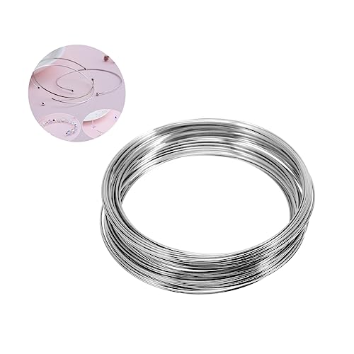 ORFOFE Memory Wire Armband Armreifen Herstellung Zahlenschmuck Für Frauen Machen Accessoire Armband Draht Armbänder Rundstahl Band Armreif Draht DIY Material Silber ORFOFE Memory Wire Armband Armreifen Herstellung Zahlenschmuck Für Frauen Machen Accessoire Armband Draht Armbänder Rundstahl Band Armreif Draht DIY Material Silber von ORFOFE