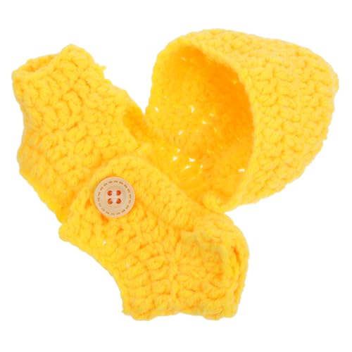 ORFOFE Mini-Puppen-Kleidung Für Gefüllte Plüschtiere, Bezaubernde Gestrickte Strampler-Pullover Für Babypuppen, Für Puppen, Rollenspiele Und Verkleidungen, 12 cm von ORFOFE