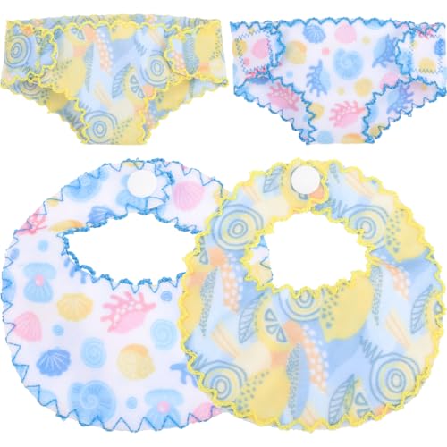 ORFOFE Mini Puppenunterwäsche mit Verstellbaren Windeln und Spucktüchern Elastische Babypuppen Kleidung für Puppen Leichtes Bequemes Puppenzubehör für Mädchen zum Ankleiden ORFOFE Mini Puppenunterwäsche mit Verstellbaren Windeln und Spucktüchern Elastische Babypuppen Kleidung für Puppen Leichtes Bequemes Puppenzubehör für Mädchen zum Ankleiden von ORFOFE