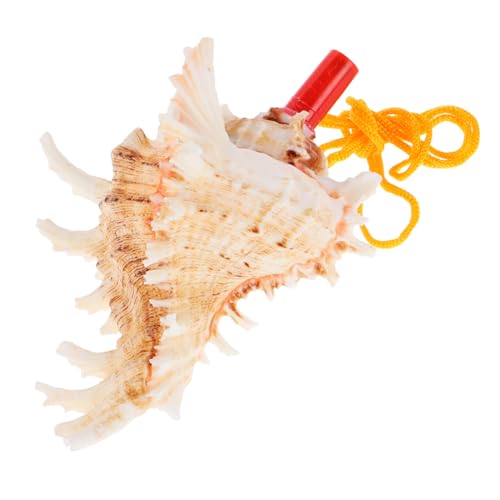 ORFOFE Natürliche Meeresschnecken Muschel Horn mit Klangvollem Einfach zu Bedienen Vielseitiges Instrument und Dekoratives Strandspielzeug für Reise und Freizeit ORFOFE Natürliche Meeresschnecken Muschel Horn mit Klangvollem Einfach zu Bedienen Vielseitiges Instrument und Dekoratives Strandspielzeug für Reise und Freizeit von ORFOFE