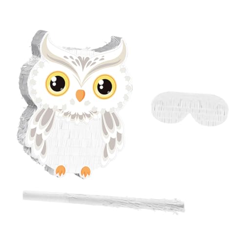 ORFOFE Owl Pinata Jungle Tier Partyspiel mit Robuster Konstruktion und Einfachem Befüllen für Kindergeburtstag Halloween und Zauberer Motto von ORFOFE
