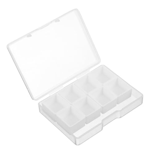 ORFOFE Pigment Aufbewahrungsbox Kunststoff mit Fächern Farbmischpalette Praktischer Tragbarer Pigmenthalter für Künstler Studenten und Malbegeisterte ORFOFE Pigment Aufbewahrungsbox Kunststoff mit Fächern Farbmischpalette Praktischer Tragbarer Pigmenthalter für Künstler Studenten und Malbegeisterte von ORFOFE
