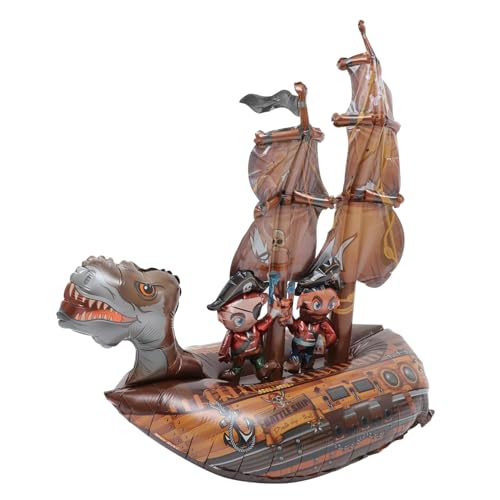 ORFOFE Piraten schiff Folienballon aus Aluminiumfolie Kreative Partydekoration für Kindergeburtstag Sicherer Langlebiger Luftballon Vielseitig Klebbar für Wand Fenster Decke für ORFOFE Piraten schiff Folienballon aus Aluminiumfolie Kreative Partydekoration für Kindergeburtstag Sicherer Langlebiger Luftballon Vielseitig Klebbar für Wand Fenster Decke für von ORFOFE