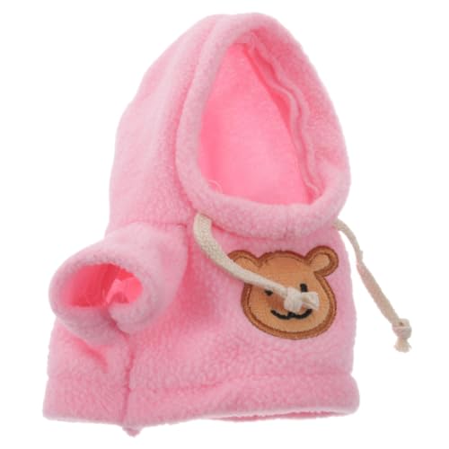 ORFOFE Plüschbär Kleidung Puppenkostüm aus Stoff Weiche Puppenkleidung für Dekoration Rosa Sweatshirt für Kompakte Stofftiere und Puppen ORFOFE Plüschbär Kleidung Puppenkostüm aus Stoff Weiche Puppenkleidung für Dekoration Rosa Sweatshirt für Kompakte Stofftiere und Puppen von ORFOFE