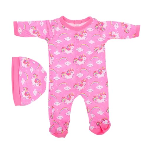 ORFOFE Puppenkleidung mit Jumpsuit und Mütze Dekorative Babypuppe Kleidung für Puppen Weiche Kinderkostüme zum Ankleiden und Kreativen ORFOFE Puppenkleidung mit Jumpsuit und Mütze Dekorative Babypuppe Kleidung für Puppen Weiche Kinderkostüme zum Ankleiden und Kreativen von ORFOFE