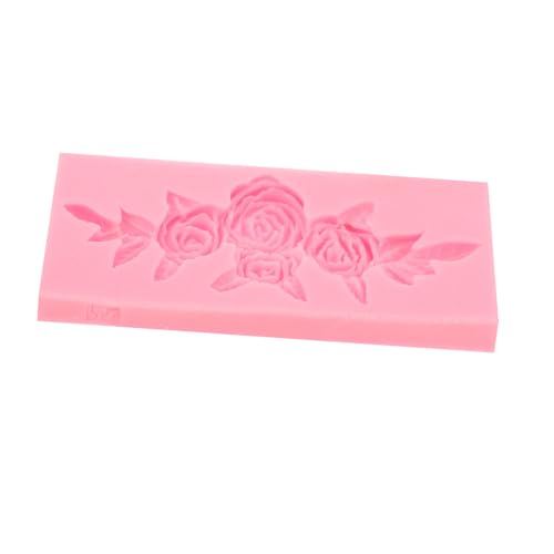 ORFOFE Rosenblüten Silikonform Blumenmuster Flexibel Langlebig für Epoxidharz Gießform DIY Basteln Harzgießen Handwerk Dekoration von ORFOFE