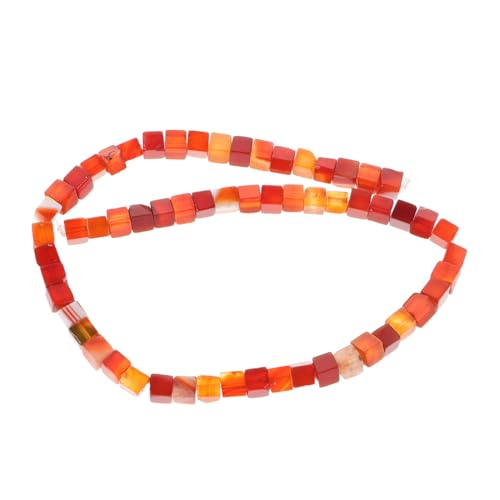 ORFOFE Roter Karneol Würfel Abstandshalter Perlen Stable Struktur Vibrant Farbe Lose Edelsteinperlen für DIY Schmuckherstellung Armbänder Halsketten ORFOFE Roter Karneol Würfel Abstandshalter Perlen Stable Struktur Vibrant Farbe Lose Edelsteinperlen für DIY Schmuckherstellung Armbänder Halsketten von ORFOFE