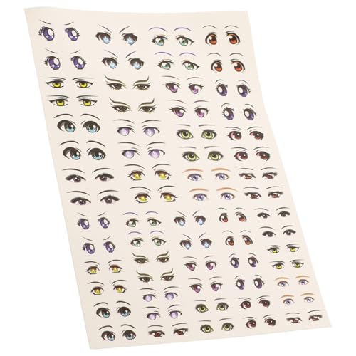 ORFOFE Selbstklebende Cartoon Augen Aufkleber für Puppen DIY Bastelmaterial Bunte Augen Sticker für Tonfiguren Animation Dekoration Langlebig und Praktisch ORFOFE Selbstklebende Cartoon Augen Aufkleber für Puppen DIY Bastelmaterial Bunte Augen Sticker für Tonfiguren Animation Dekoration Langlebig und Praktisch von ORFOFE