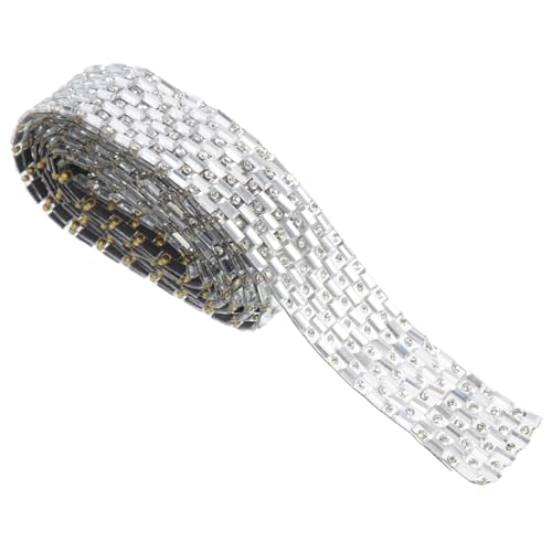 ORFOFE Selbstklebendes Strassband Breit Rolle Bling Strasssteine für Kostümzubehör DIY Schmuckverzierung Textilien Taschen und Handwerksdeko ORFOFE Selbstklebendes Strassband Breit Rolle Bling Strasssteine für Kostümzubehör DIY Schmuckverzierung Textilien Taschen und Handwerksdeko von ORFOFE