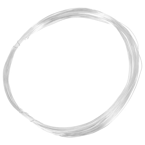 ORFOFE Silberdraht für Schmuckherstellung Dünner Basteldraht Weicher Schmuckdraht für Armbänder und Halsketten DIY Schmuckherstellung Zubehör ORFOFE Silberdraht für Schmuckherstellung Dünner Basteldraht Weicher Schmuckdraht für Armbänder und Halsketten DIY Schmuckherstellung Zubehör von ORFOFE
