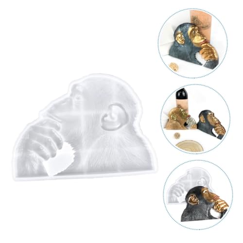 ORFOFE Silikon Gorilla Form DIY Gießform Flexibel Reißfest Langlebig für Kreative Bastelarbeiten und Türschild dekoration Geschenkidee für Erwachsene und Bekannte ORFOFE Silikon Gorilla Form DIY Gießform Flexibel Reißfest Langlebig für Kreative Bastelarbeiten und Türschild dekoration Geschenkidee für Erwachsene und Bekannte von ORFOFE