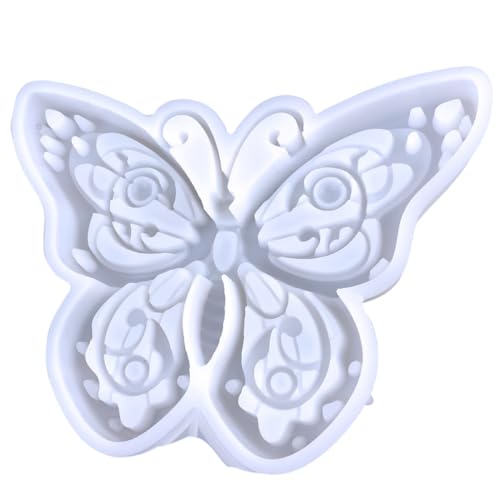 ORFOFE Silikonform Schmetterling Gießform für Wanddekoration DIY Basteln Flexible Geruchlose Langlebige Silikonform für Epoxidharz Kunsthandwerk und Tischdekoration von ORFOFE